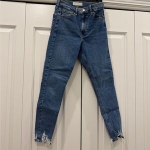 Topshop Jamie Classic Blue Denim Jeans